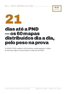 Capa do Cronograma Reta Final 21 Dias